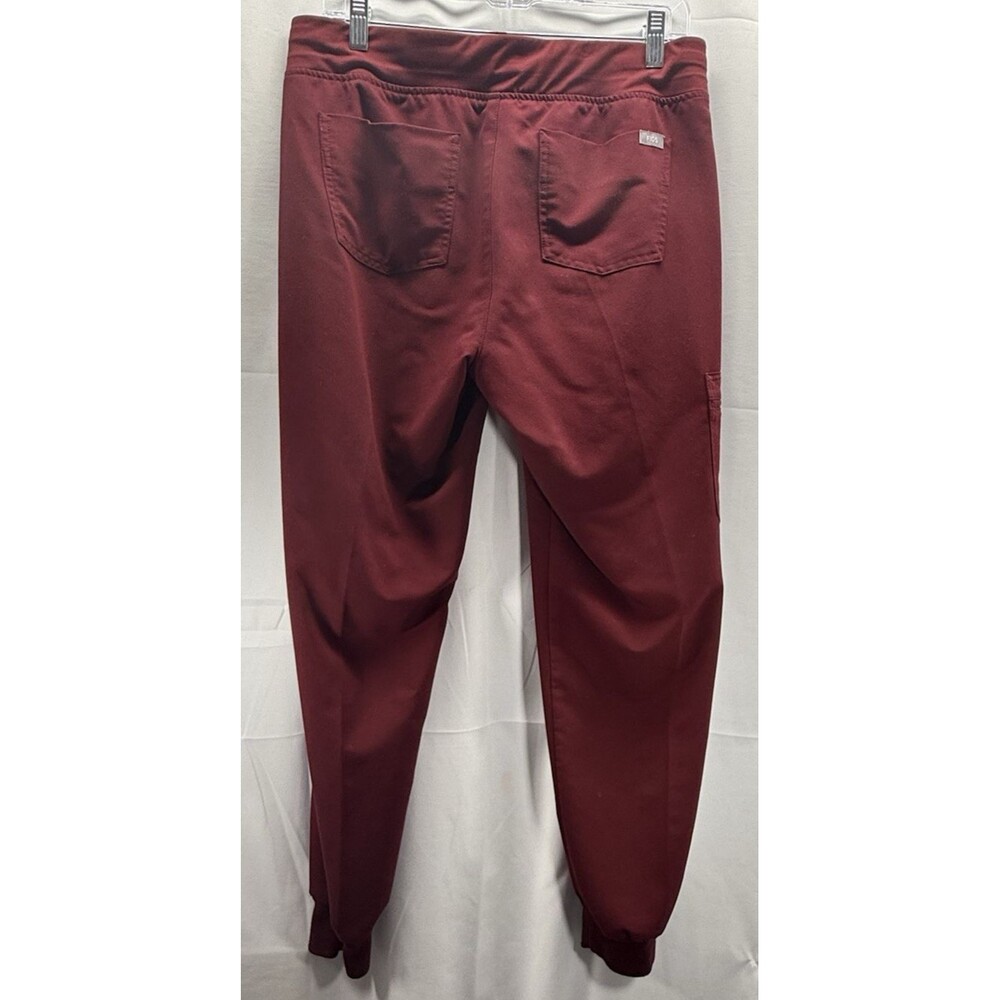 FIGS Zamora Jogger Burgundy Technical Collection Scrub Pants Size Med - Picture 5 of 8